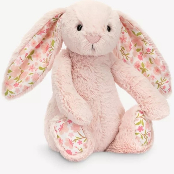 Jellycat Other - JELLYCAT Blossom Blush Bunny Cherry Little 7x4" Soft and Plush NWT